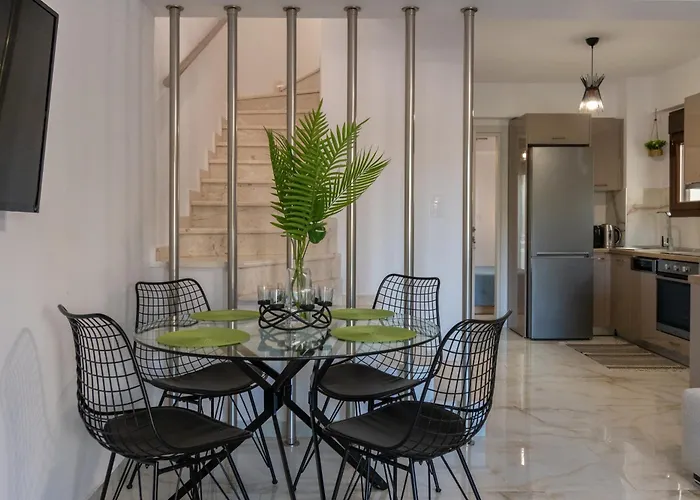 펜션 Sithonia Rs Olive Luxury Maisonette 니키티
